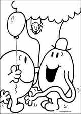 Mr. Men coloring page (063)