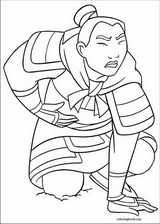 Mulan coloring page (005)