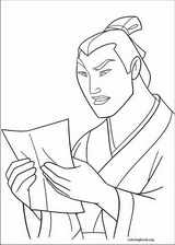 Mulan coloring page (025)