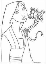 Mulan coloring page (032)