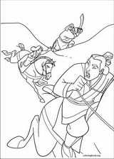 Mulan coloring page (035)