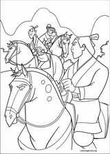 Mulan coloring page (036)