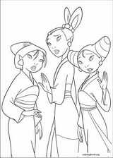 Mulan coloring page (040)