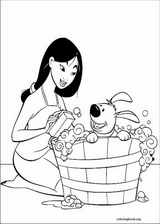 Mulan coloring page (060)