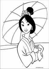 Mulan coloring page (061)