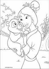 Mulan coloring page (062)