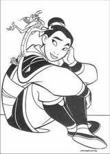 Mulan coloring page (063)