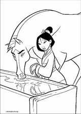 Mulan coloring page (076)