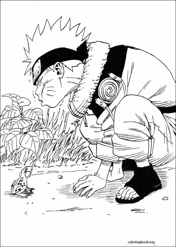 Naruto coloring page (007)