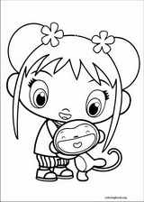 Ni Hao, Kai-Lan coloring page (042)