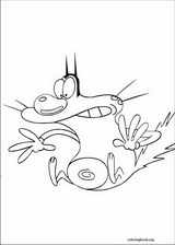 Oggy And The Cockroaches coloring page (011)