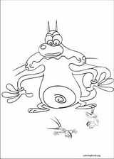 Oggy And The Cockroaches coloring page (013)