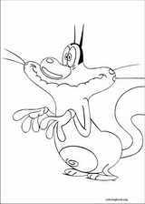 Oggy And The Cockroaches coloring page (019)