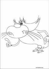 Oggy And The Cockroaches coloring page (030)