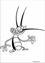 Oggy And The Cockroaches coloring page (033)