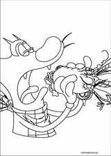 Oggy And The Cockroaches coloring page (038)