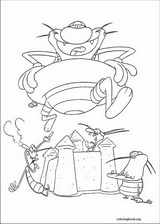 Oggy And The Cockroaches coloring page (039)