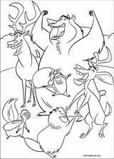 Open Season coloring page (003)