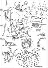 Open Season coloring page (016)