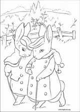 Peter Rabbit coloring page (002)