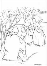 Peter Rabbit coloring page (004)