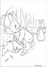 Peter Rabbit coloring page (012)