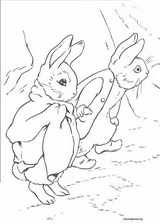 Peter Rabbit coloring page (017)