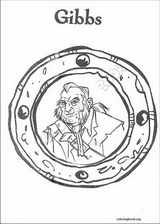 Pirates Of The Caribbean coloring page (009)