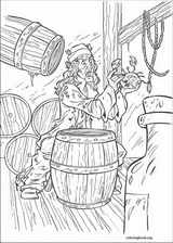 Pirates Of The Caribbean coloring page (027)