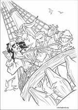 Pirates Of The Caribbean coloring page (037)