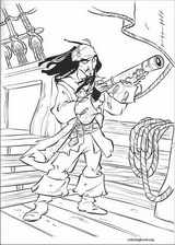 Pirates Of The Caribbean coloring page (052)