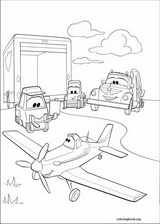 Planes coloring page (012)