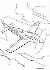 Planes coloring page (013)