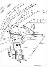 Planes coloring page (016)