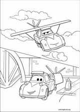 Planes coloring page (018)