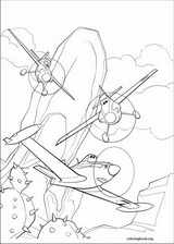 Planes coloring page (024)