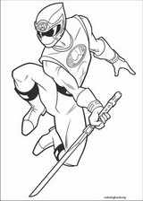 Power Rangers coloring page (007)