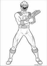 Power Rangers coloring page (009)