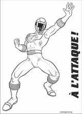 Power Rangers coloring page (011)