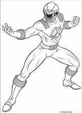 Power Rangers coloring page (012)