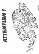 Power Rangers coloring page (013)