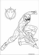 Power Rangers coloring page (014)