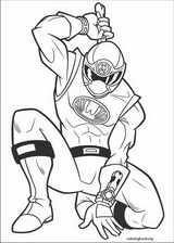 Power Rangers coloring page (021)