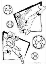 Power Rangers coloring page (023)