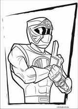 Power Rangers coloring page (024)