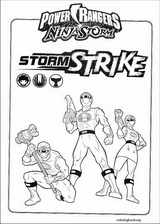 Power Rangers coloring page (027)