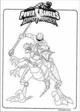 Power Rangers coloring page (035)