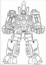 Power Rangers coloring page (038)