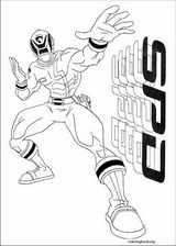 Power Rangers coloring page (039)