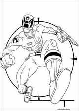 Power Rangers coloring page (040)